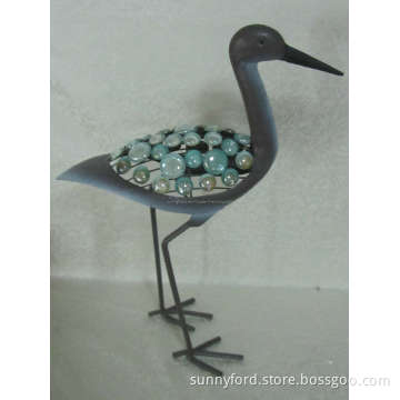 Metal Garden Crane Decoration (SFM0592)